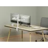 Equip Soporte de mesa ajustable para doble monitor de 17