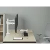 Equip Soporte de mesa ajustable para doble monitor de 17