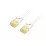 Equip Cable de red Cat.6A U/UTP fino 0,5m blanco 10000 Mbit/s