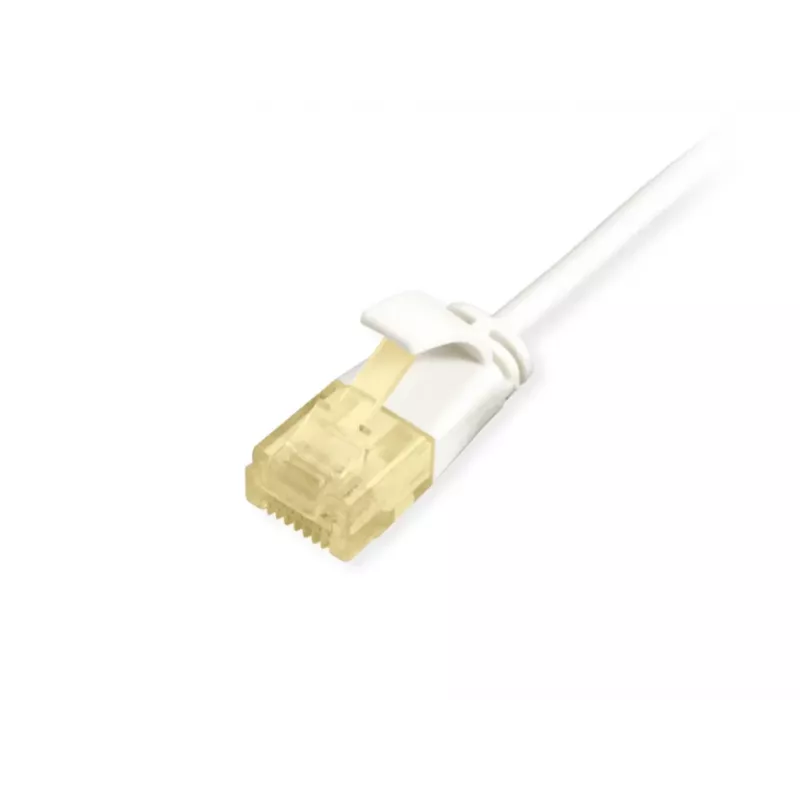 Cable de red Cat.6A U/UTP fino Equip, 3,0 m, blanco