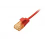 Cable de red Cat.6A U/UTP fino Equip, 1,5 m, rojo