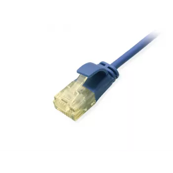 Cable de red Cat.6A U/UTP fino Equip 2,0 m azul 10000 Mbit/s