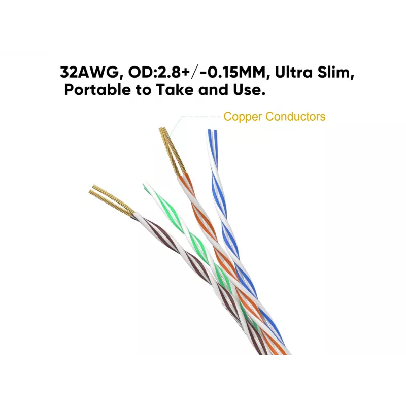 Cable de red Cat.6A U/UTP fino Equip 1,5 m gris 10000 Mbit/s