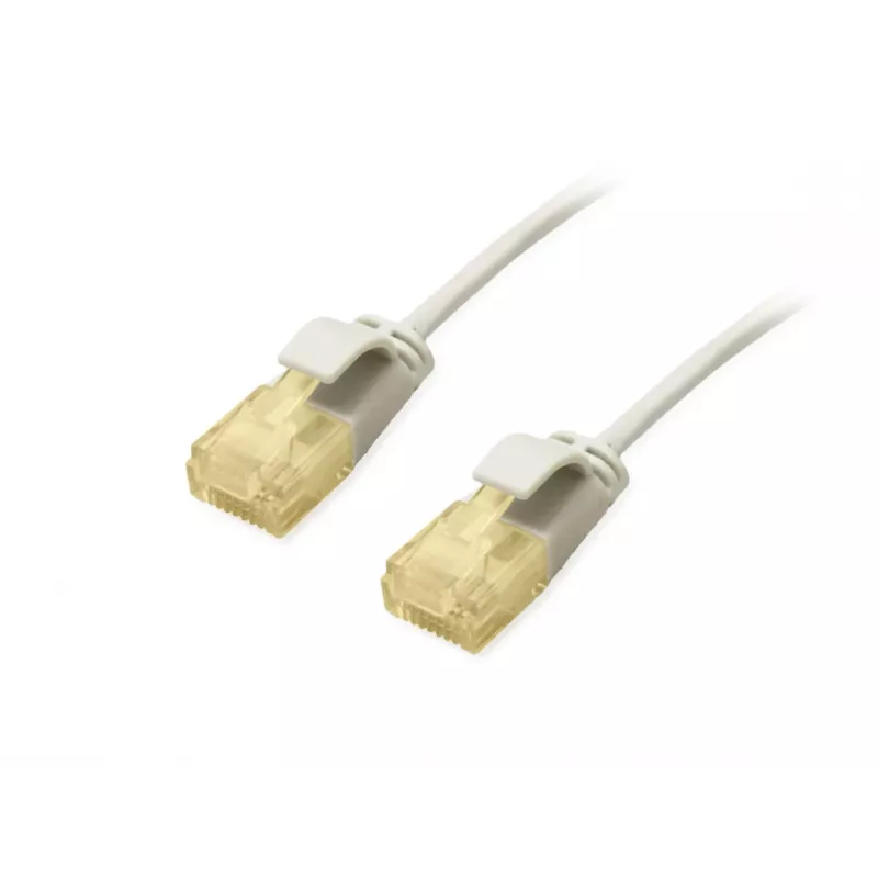Cable de red Cat.6A U/UTP fino Equip 2 m gris 10000 Mbit/s