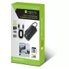 Techly IDATA USBC-HUB5WL Extensor AV transmisor y receptor AV negro