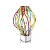Funda para cables Equip gestión de cables en espina de doble canal plateada