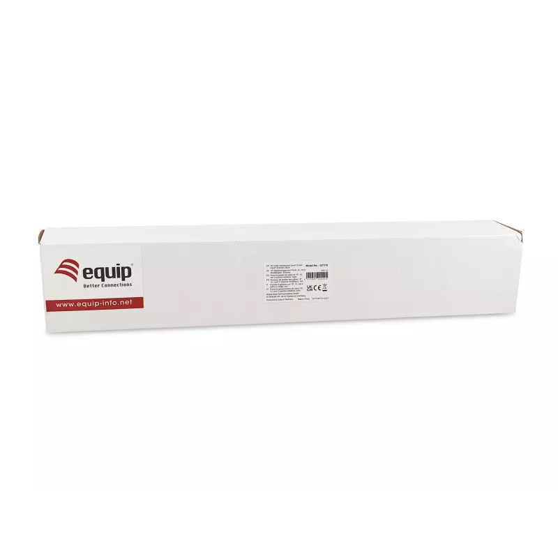 Equip panel de gestión de cables 19
