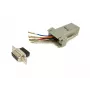 Adaptador Equip DB9 a RJ45 hembra serie gris 72x33x16mm