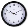 Hama Elba Reloj de cuarzo redondo negro, blanco