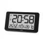 Hama 00222215 Reloj de pared/sobremesa digital rectangular negro