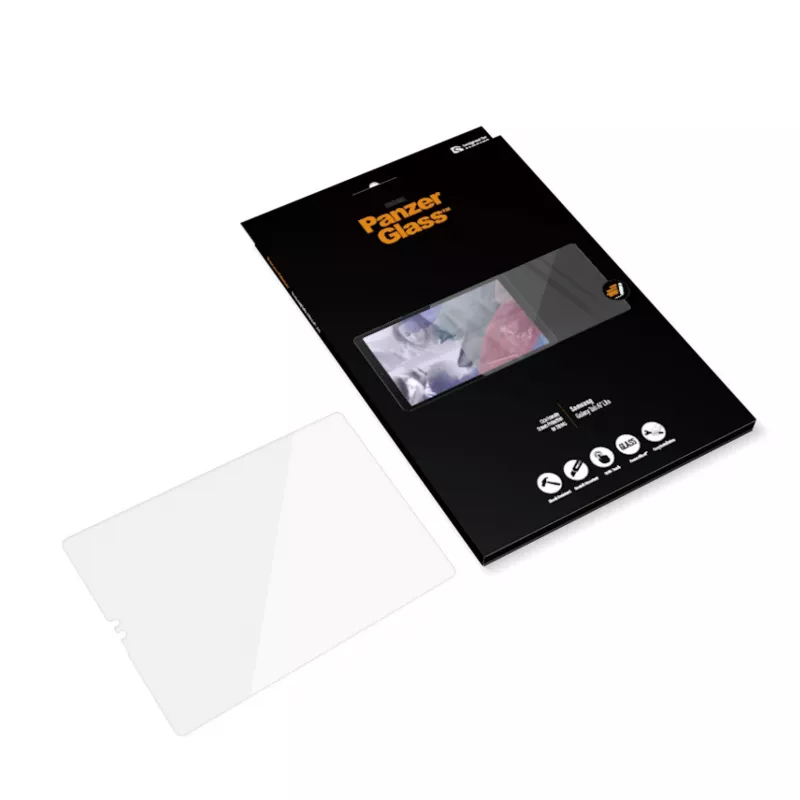 PanzerGlass® Lámina protectora de pantalla Samsung Galaxy Tab A7 Lite, Samsung, Samsung - Galaxy Tab A7 Lite, aplicación en seco, resistente a arañazos, resistente a impactos, transparente, 1 ud.