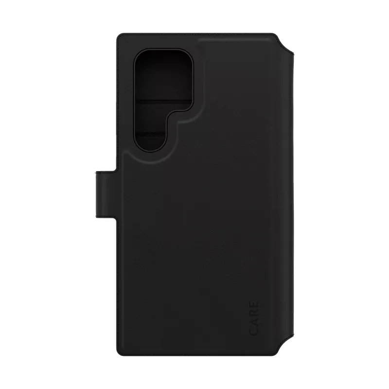 Funda para móvil PanzerGlass CARE Feature Case Tango Two-in-One Wallet, compatible con Samsung Galaxy S24 Ultra, transparente