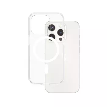 Funda PanzerGlass CARE™ by ® Urban Combat transparente con MagSafe blanco iPhone 15 Pro