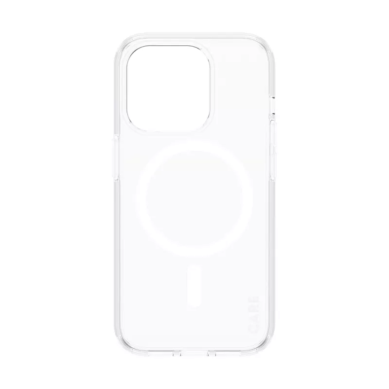 Funda PanzerGlass CARE™ by ® Urban Combat transparente con MagSafe blanco iPhone 15 Pro