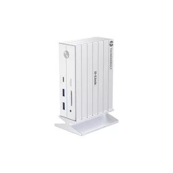 D-Link DUF-E01/E dock para portátil/replicador de puertos con cable Thunderbolt 4 blanco
