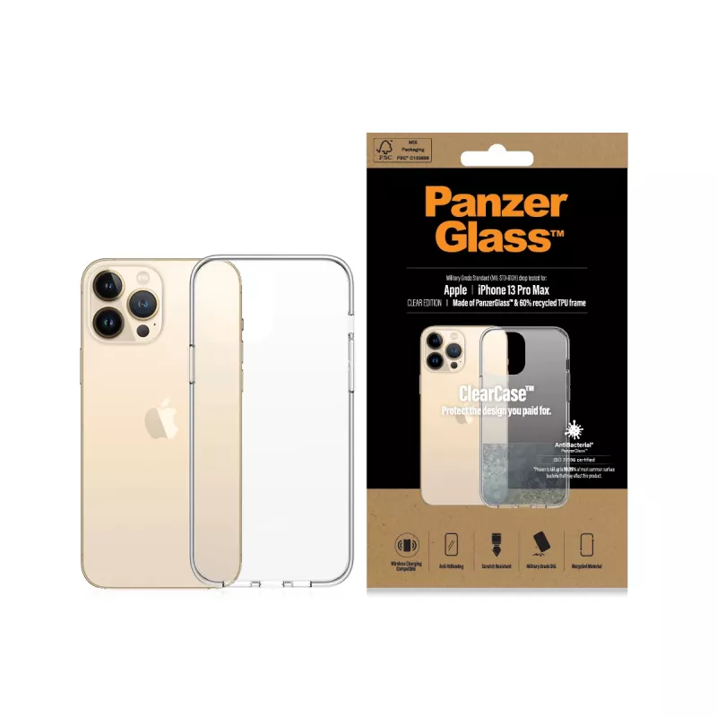 Funda PanzerGlass ClearCase iPhone 13 Pro Max