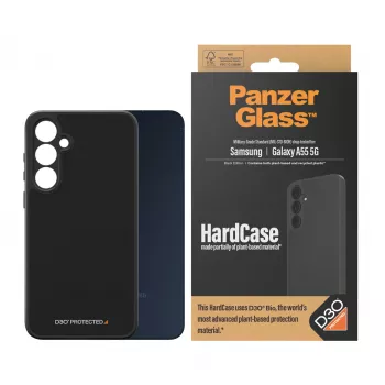 Funda rígida PanzerGlass ® negra con D3O® Samsung Galaxy A55 5G