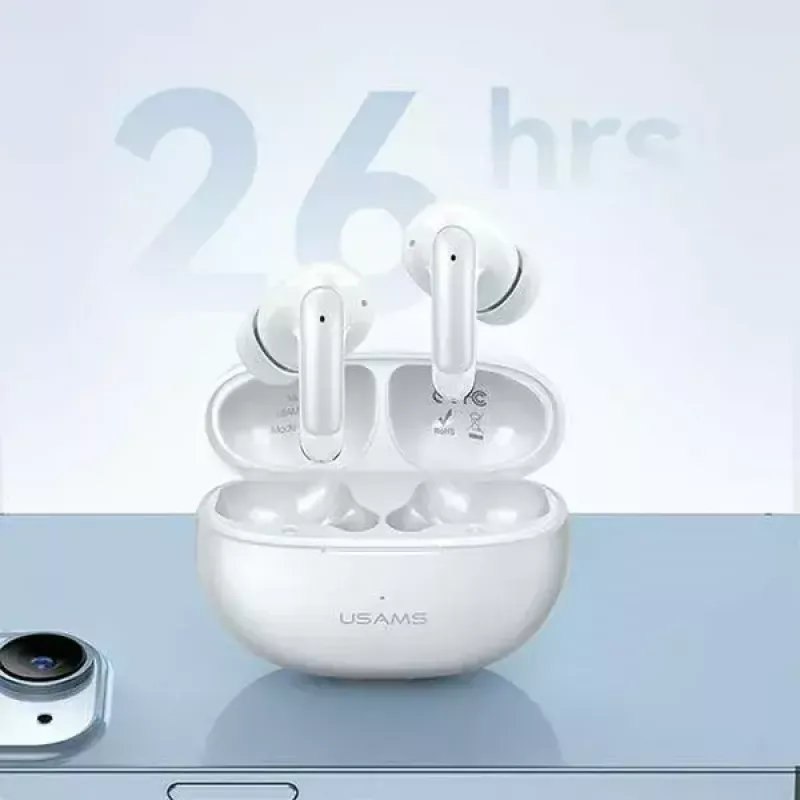 Auriculares Bluetooth Usams TW S 5.3 X-Don doble micrófono lila