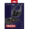 Trust GXT 790 Tridox Pack gaming 3-in-1 (auriculares, ratón, alfombrilla de ratón), negro