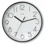 Hama Salina Reloj de cuarzo redondo Negro, Blanco