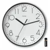 Hama Salina Reloj de cuarzo redondo Negro, Blanco