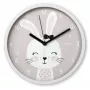 Hama Maui Reloj de cuarzo redondo Gris, Blanco