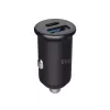 Mechero Trust Maxo Universal negro carga rápida coche 12-24V