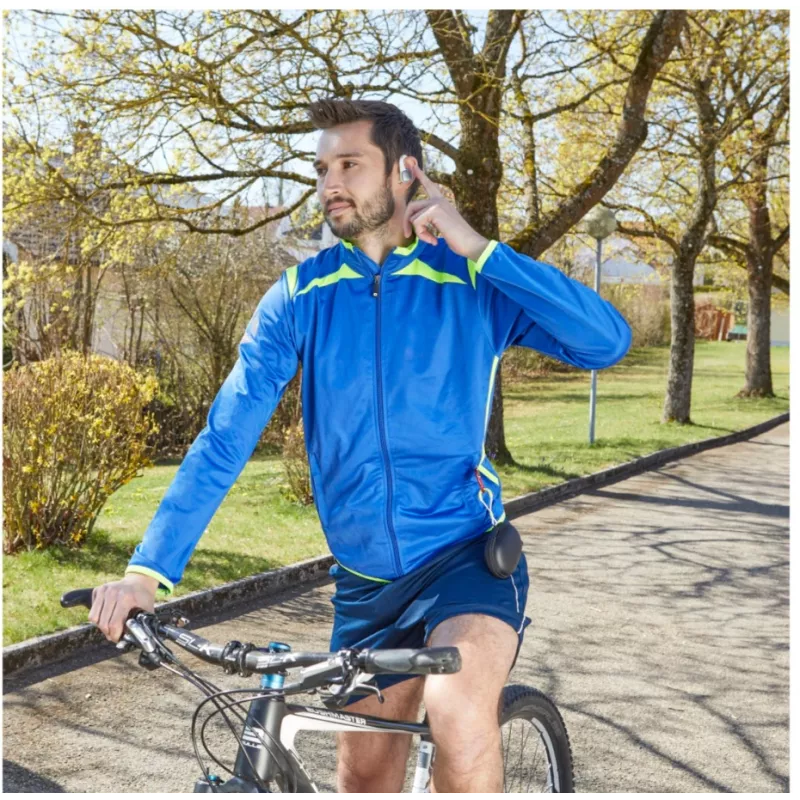 Hama Spirit Athletics auriculares True Wireless Stereo (TWS) con gancho deportivos Bluetooth blanco, amarillo