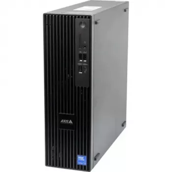 Codificador/decodificador de vídeo AXIS S9302 MkII negro — 1 entrada de vídeo, reproducción en 36 canales, 16 GB de almacenamiento interno, 100–240 V AC