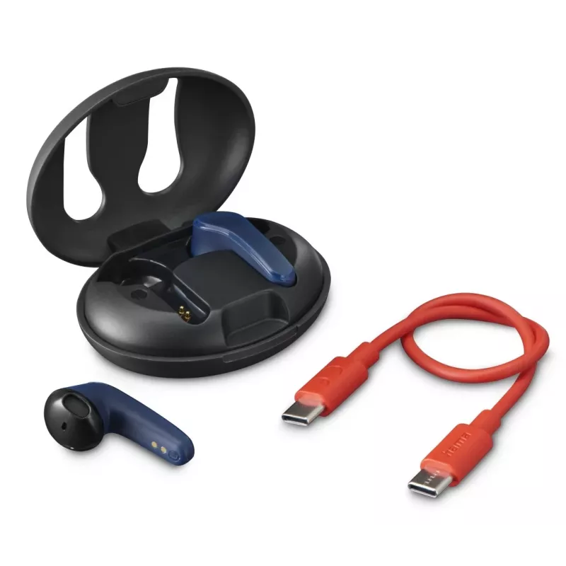 Hama Spirit Unchained auriculares True Wireless Stereo (TWS) in-ear llamadas/música Bluetooth negro, azul