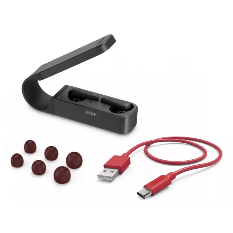 Hama Spirit Pocket II auriculares True Wireless Stereo (TWS) in-ear llamadas/música Bluetooth negro
