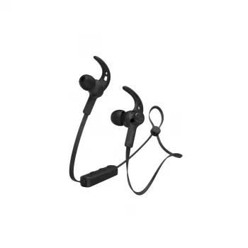 Hama Freedom Run auriculares con cable gancho de oreja, in-ear llamadas/música Bluetooth negro