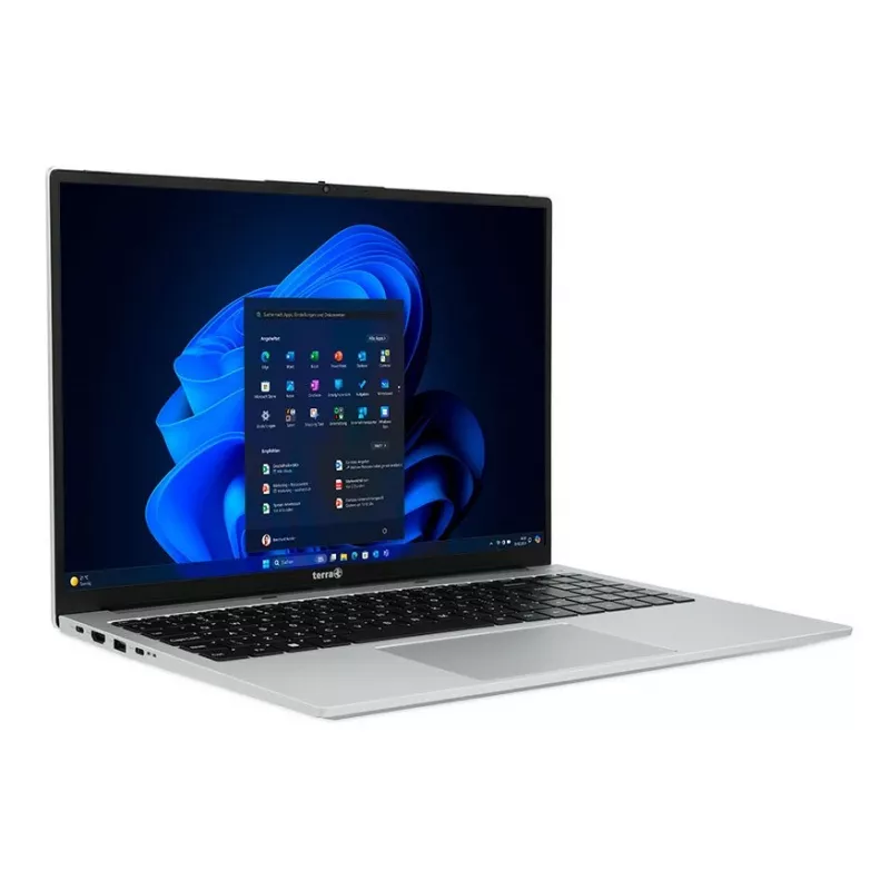 TERRA 1610R Intel® Core™ i5 i5-1334U portátil 40,6 cm (16 inch) WUXGA 16 GB DDR4-SDRAM 512 GB SSD Wi-Fi 6 (802.11ax) Windows 11 Pro alemán negro, plata