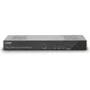 Lindy sistema de presentación HDBaseT con panel de control, 3840 x 2160 píxeles, transmisor y receptor AV, 70 m, con cable, negro, blanco, HDCP