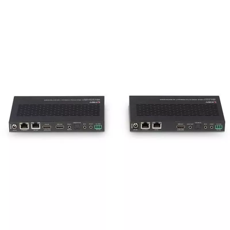 Lindy extensor KVM HDBaseT 3.0 Cat.6A de 100 m HDMI 4K60, audio, IR y RS-232