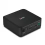 Lindy conmutador KVM de 2 puertos Type-C, DisplayPort 1.2, 3840 x 2160 píxeles, 4K Ultra HD, gris