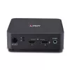 Lindy conmutador KVM de 2 puertos Type-C, DisplayPort 1.2, 3840 x 2160 píxeles, 4K Ultra HD, gris