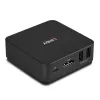 Lindy conmutador KVM de 2 puertos Type-C, DisplayPort 1.2, 3840 x 2160 píxeles, 4K Ultra HD, gris