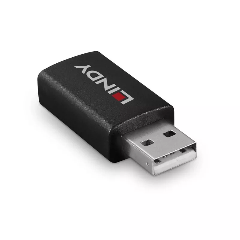 Lindy 71263 Adaptador USB USB Type-A Negro