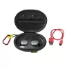 Hama Spirit Athletics Auricular True Wireless Stereo (TWS) con gancho deportivo Bluetooth Negro