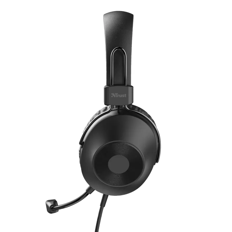 Trust HS-250 Auricular con cable diadema llamadas/música Negro
