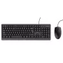 Trust TKM-250 Teclado ratón incluido Oficina USB QWERTZ Alemán Negro