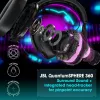 JBL Quantum One NEGRO, Con cable, Gaming, 20 - 20000 Hz, 526 g, Auriculares, Negro