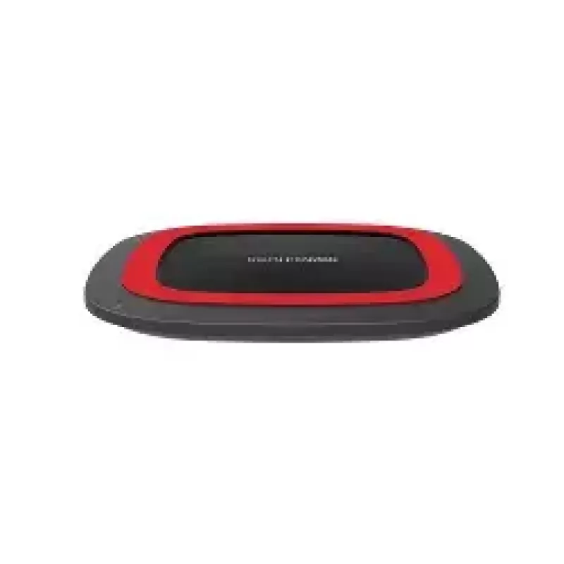 Cargador inalámbrico RealPower FreeCharge-10 Smartphone Negro Rojo