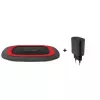 Cargador inalámbrico RealPower FreeCharge-10 Smartphone Negro Rojo