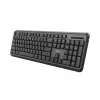 Teclado Trust Ody oficina RF inalámbrico QWERTZ alemán negro