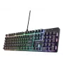 Teclado gaming Trust GXT 871 Zora mecánico USB RGB negro