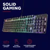 Teclado gaming Trust GXT 871 Zora mecánico USB RGB negro