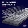 Teclado gaming Trust GXT 871 Zora mecánico USB RGB negro