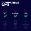 Teclado gaming Trust GXT 871 Zora mecánico USB RGB negro